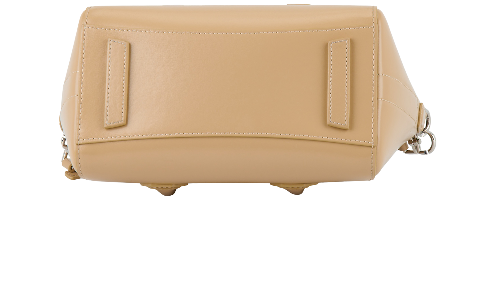 Mini Antigona Lock, &pound;650, Handbags, Beige, Leather, Top view